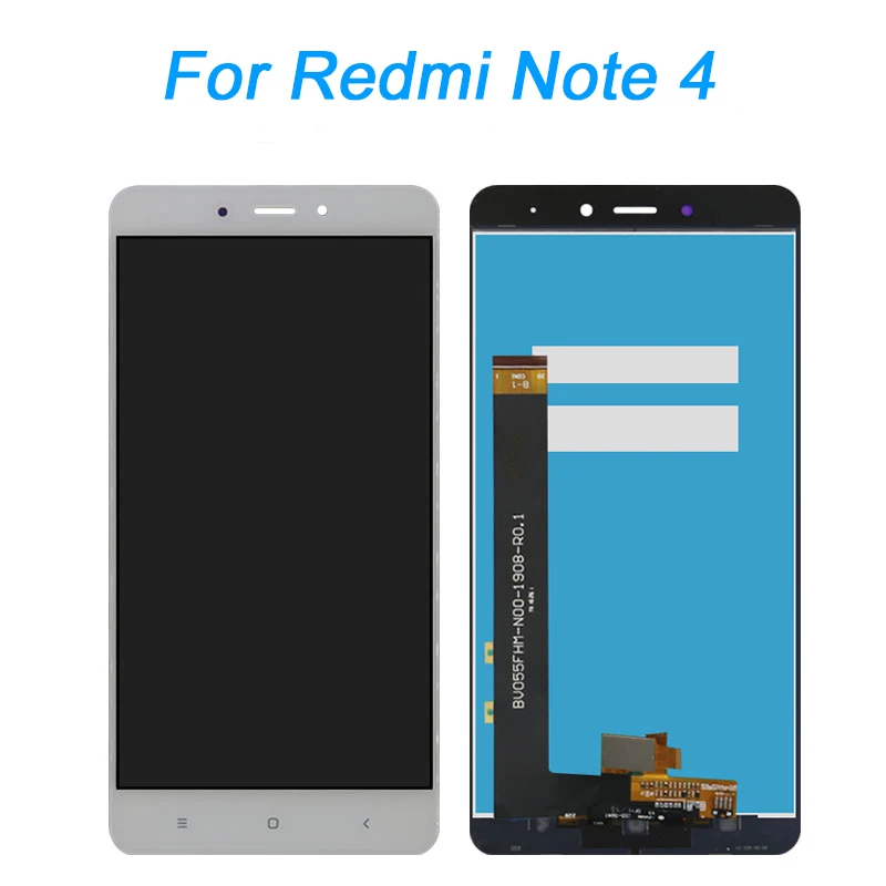 

AAA LCD+Frame For Xiaomi Redmi Note 4 LCD Display With Soft-Key Backlight Screen For Redmi Note 4 Digitizer Assembly