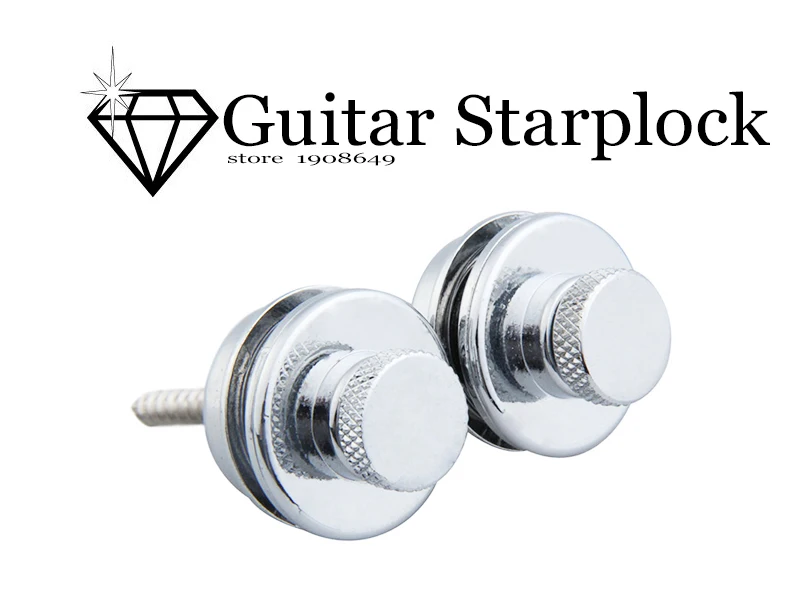 New Home decor Electric Guitar Bass Strap Locks Straplock Flat Head