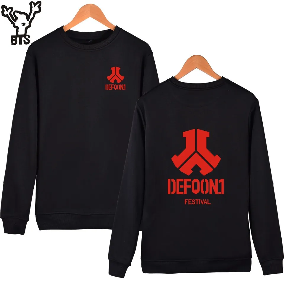 LUCKYFRIDAYF Defqon 1 монолитная Толстовка для мужчин с капюшоном популярные электронные