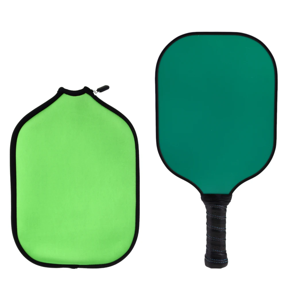 Крытый Открытый многоцветная производительность углеродное волокно соревнование Pickleball чехол для ракетки и Защитная крышка рукава