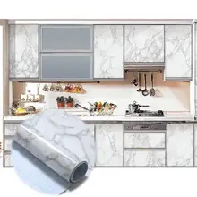 Самоклеющиеся мраморные виниловые обои в рулоне для мебели, декоративная пленка, водонепроницаемые наклейки на стену для кухни, для домашнего декора