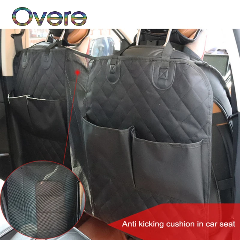 

Overe Car Seat Back Protector Cover Dog Cat Anti Kick Mat Storage Bag for Honda Civic Accord Fit Subaru Impreza Forester Nissan