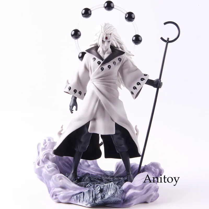 

Naruto Ootutuki Hagoromo UchihaMadara Rikudo Sennin Action Figure PVC Collectible Model Toy GK Decoration Doll