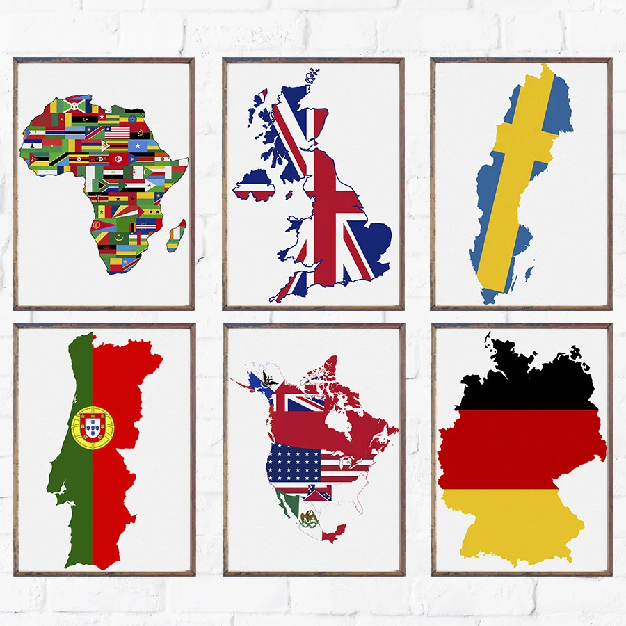 Aliexpress Depart Du Pays D Origine Aliexpress.com: Acheter Drapeau carte du monde pays drapeau affiche
