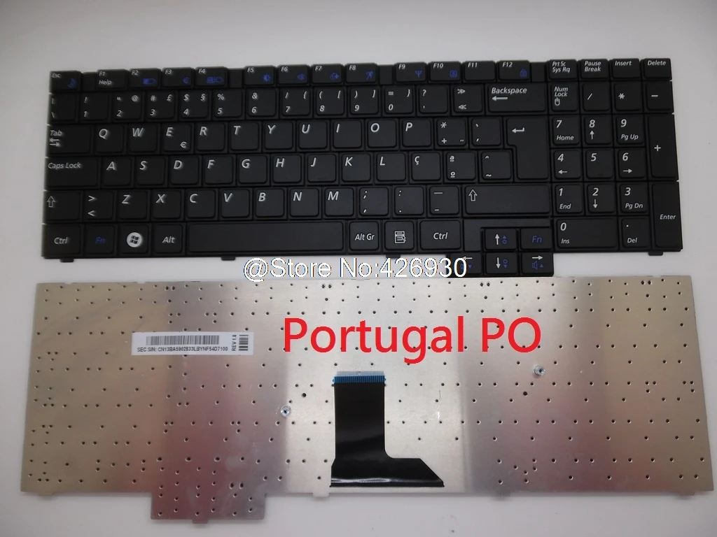 

Keybaord For Samsung R517 R528 R523 R525 R530 R540 R719 RV508 RV510 English US Russia RU Portugal PO United Kingdom UK New