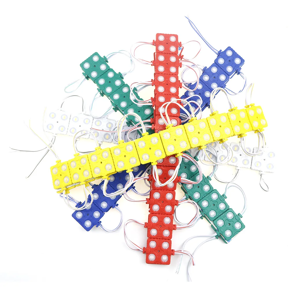 Модуль светодиодный 20 шт./лот 4 светодиода 5630 SMD 12 в пост. Тока водонепроницаемый