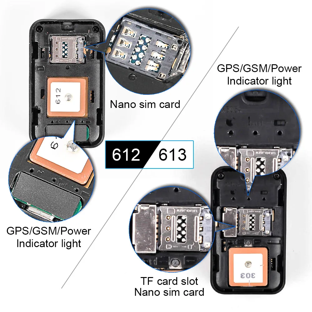 ChonChow Mini GPS Tracker Children 7 Days Work Time GPS/WIFI/LBS Micro Gps Tracker Bike Moto GSM GPS Locator Mini Tracker