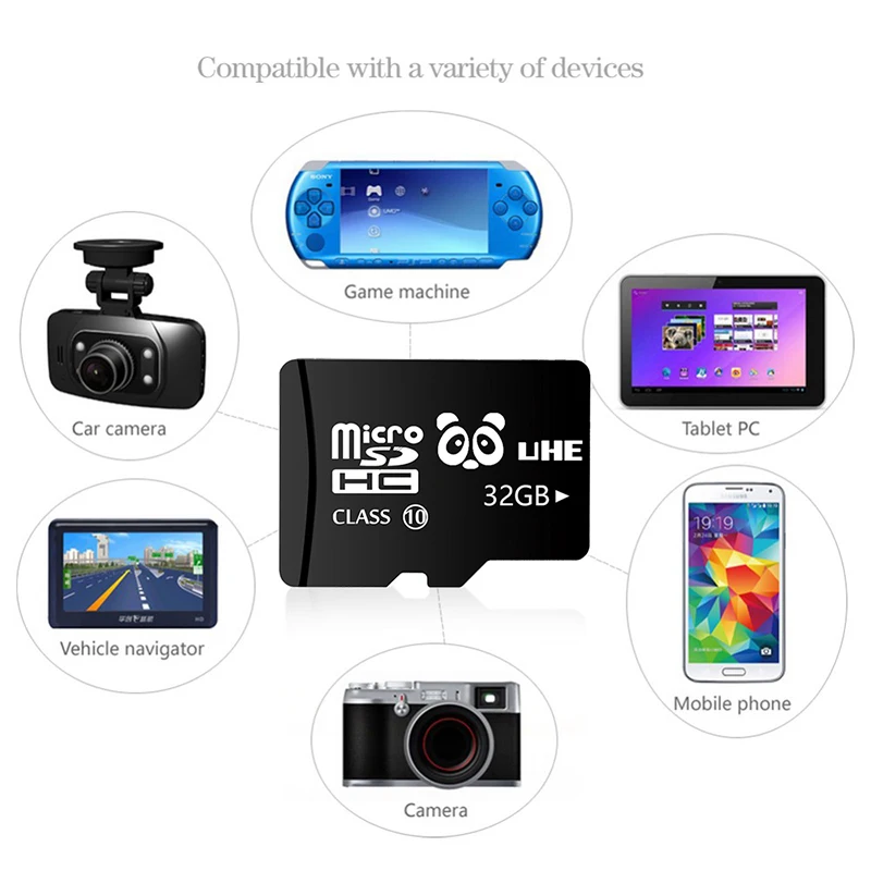 Высокоскоростная карта Micro SD 32 ГБ 4 16 8 64 класс 10 карты памяти Microsd TF флеш накопитель