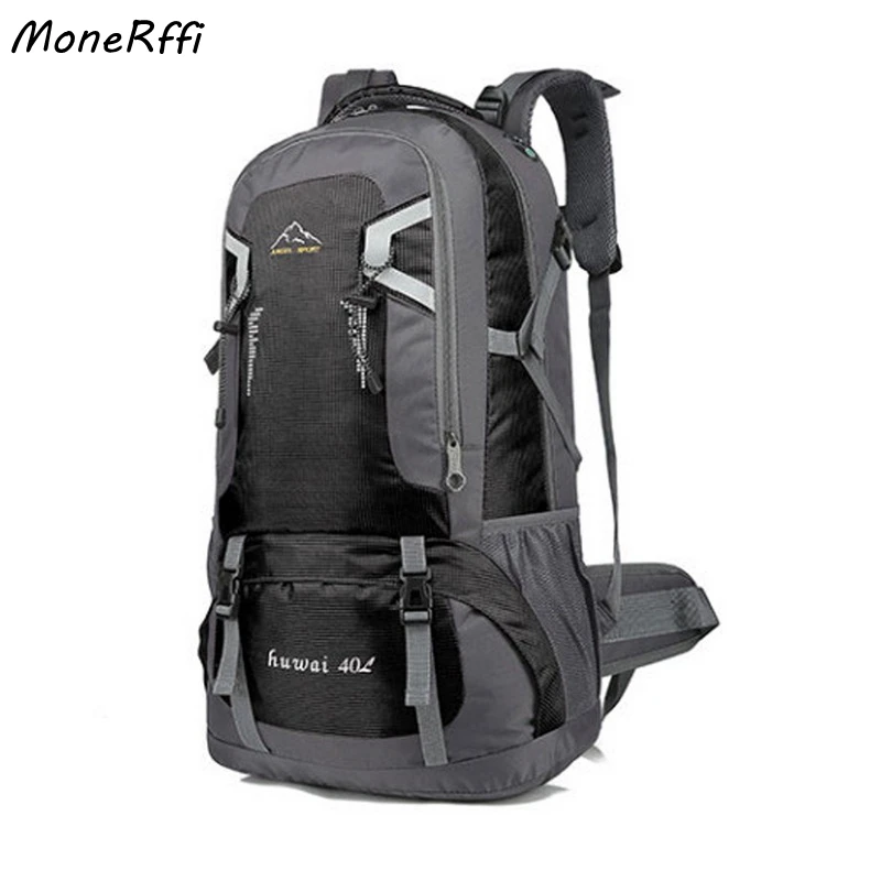 mens black designer backpack