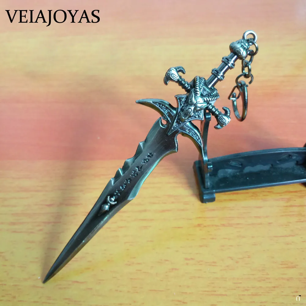 Горячая игра Frostmourne брелок в виде меча лича короля артаса кулон оружие 15 см