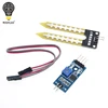 Módulo de Sensor de humedad de detección higrómetro de humedad de suelo de electrónica inteligente para arduino Placa de desarrollo DIY Robot coche inteligente ► Foto 3/4