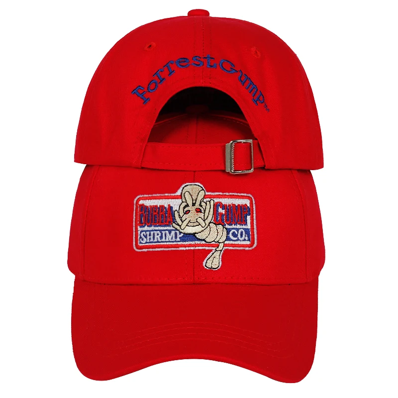 BUBBA GUMP бейсболка с креветками для мужчин и женщин спортивные шапки летние от