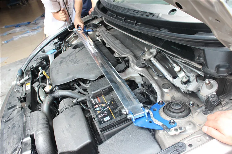 TTCR-II стойка подвески для Kia K3 hyundai Elantra аксессуары для стайлинга автомобилей стабилизатор бар алюминиевый сплав стержень натяжения