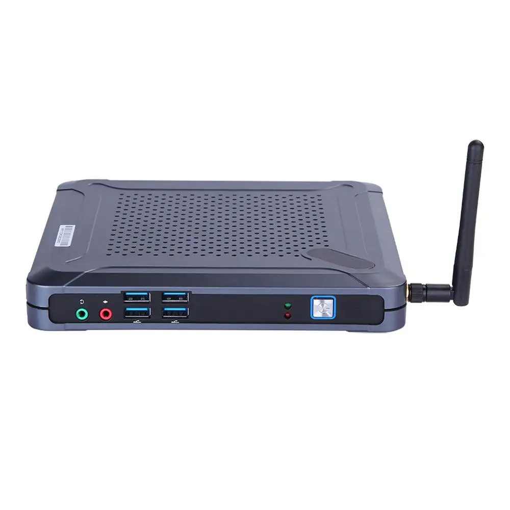 Mini PC,Desktop Computer,Intel Core I3 7130U,Windows 10/Ubuntu,[HUNSN BH06L],(COM/VGA/HD/LAN/4USB2.0/4USB3.0)