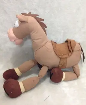 

Rare Original Toy Story Bullseye Horse with Embroidery Plush Figure Stuffed Animals Soft Kids Toys Children Gift 40cm