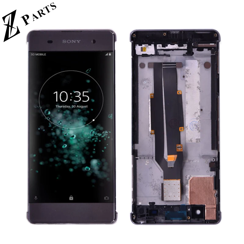 Goedkoop Originele Voor Sony Xperia XA F3111 F3113 F3115 Lcd scherm met touch Screen display Digitizer Vergadering met frame Gratis Verzending