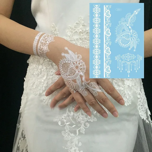 1pcs White Tattoo Lace Flower Waterproof Temporary Tattoos Fake Tattoo Flash Tattoos Henna Tatu Paste Tatouage Temporaire Tatu 1pcs White Tattoo Lace Flower Waterproof Temporary Tattoos Fake Tattoo Flash Tattoos Henna Tatu Paste Tatouage Temporaire Tatu