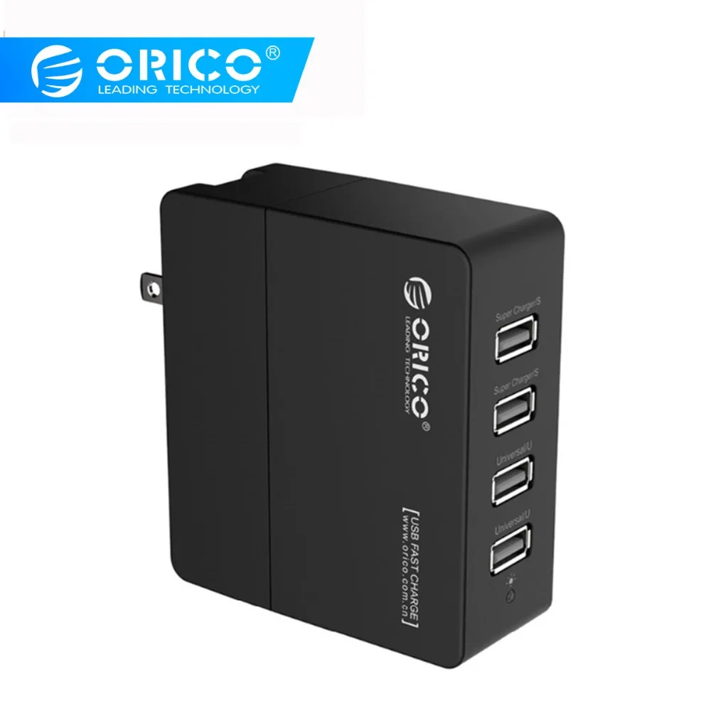 ORICO 5V2. 4A 5V1. 5A 4 منافذ USB شاحن بقابس أمريكي السفر الحائط مهايئ شاحن 12 W المحمولة الذكية الهاتف المحمول شاحن ORICO 5V2. 4A 5V1. 5A 4 منافذ USB شاحن بقابس أمريكي السفر الحائط مهايئ شاحن 12 W المحمولة الذكية الهاتف المحمول شاحن