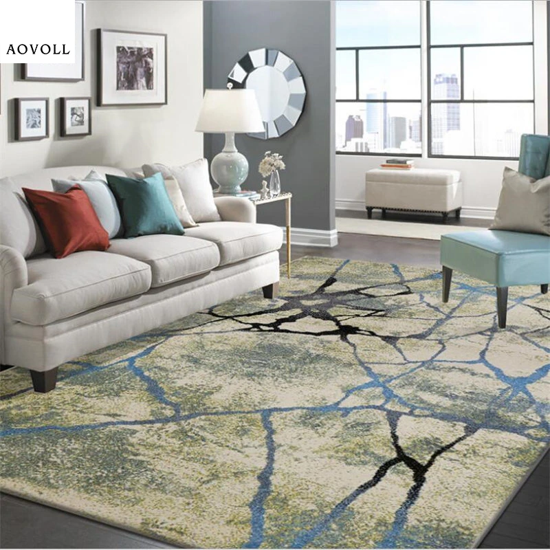AOVOLL ковры для гостиной PP материал мягкие большие Коврики для спальни напольный коврик для двери толстый коврик для гостиной Аксессуары для стола