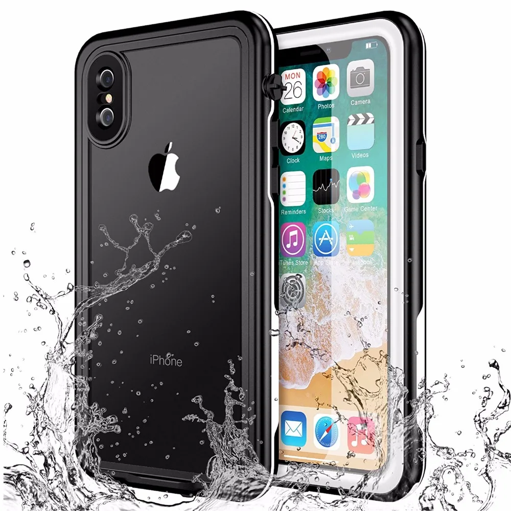 Водонепроницаемый чехол для iPhone X Xs защита от влаги ударов грязи снега 5 8 дюймов с