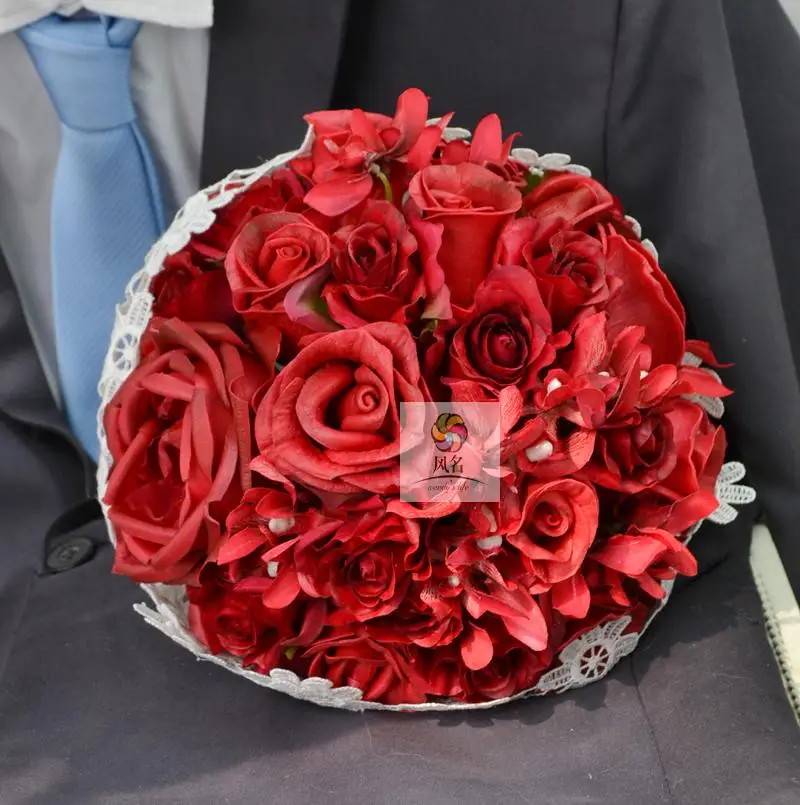 Main Bouquets De Mariage Floral De Mariée Bridemaid Bouquet