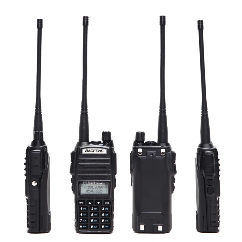 Baofeng UV-82 плюс 8 Вт Мощность ful Walkie Talkie Высокая Мощность 8 Вт Портативный радио двухдиапазонный VHF/UHF 10 км long range двухстороннее CB радио