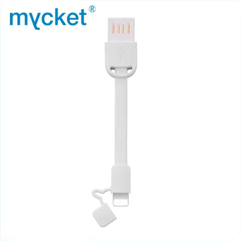 Myket мини брелок 3A USB кабель для быстрой зарядки и синхронизации данных для IPhone X 8 6 7 6s plus 5 iPad кабель для мобильного телефона