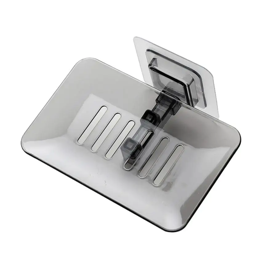 

Bathroom Accessorie Shower Soap Box Dish Storage Plate Tray Holder Case Washing Accessories Protection Tube Organizer pqw0727