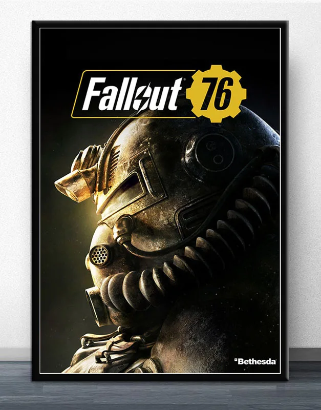 FX1082 Fallout 4 мастерство дерево видео горячий Классический зомби съемки игры плакат