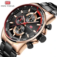 MINIFOCUS наручные часы Мужские лучший бренд роскошные известные мужские часы кварцевые часы наручные часы кварцевые часы Relogio Masculino MF0218G. 02