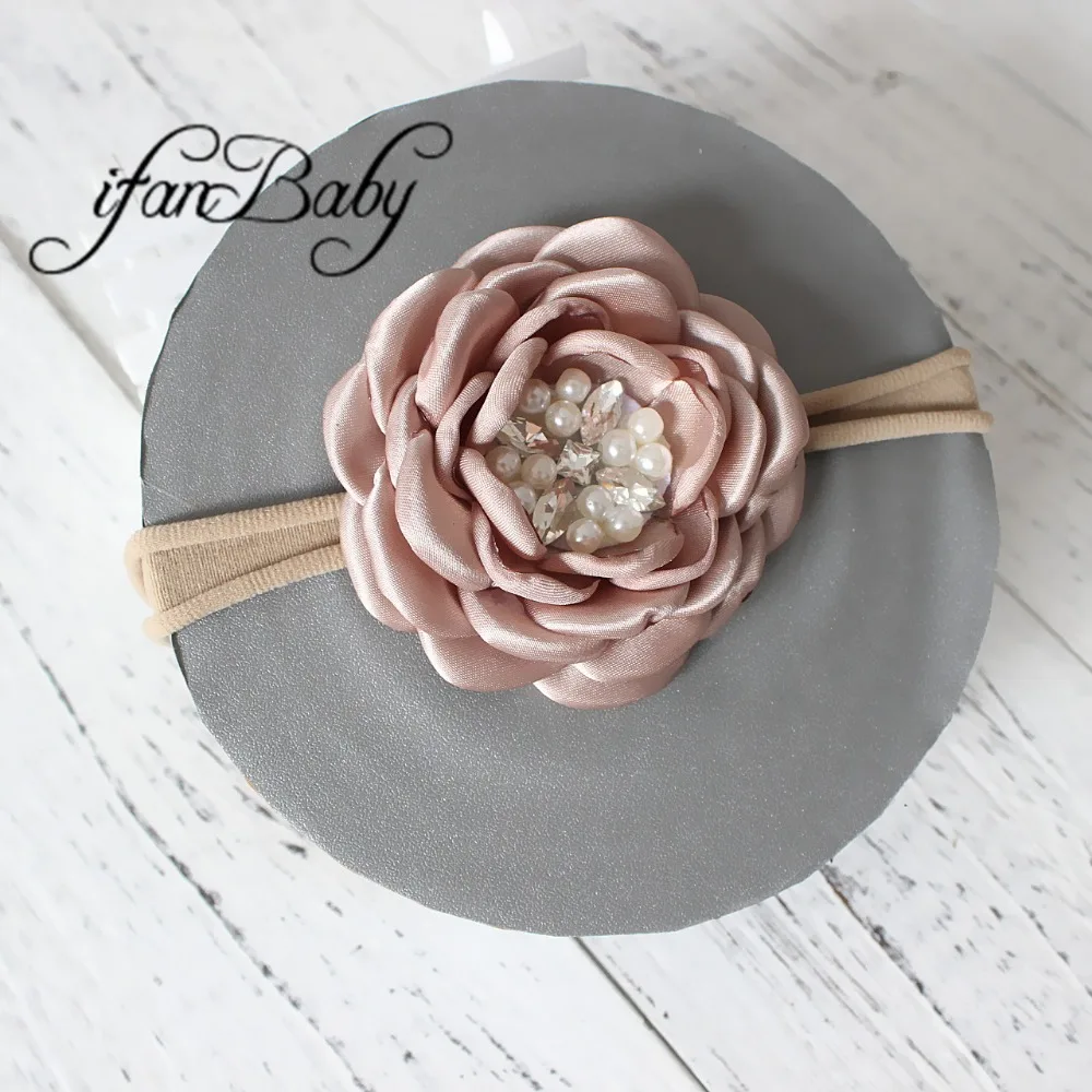 nylon fabric flower headband 25