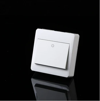 

Free Shipping, Surface Mounted Type Wall Switch 1 Gang 2 Way Control,PC fireproof frame.