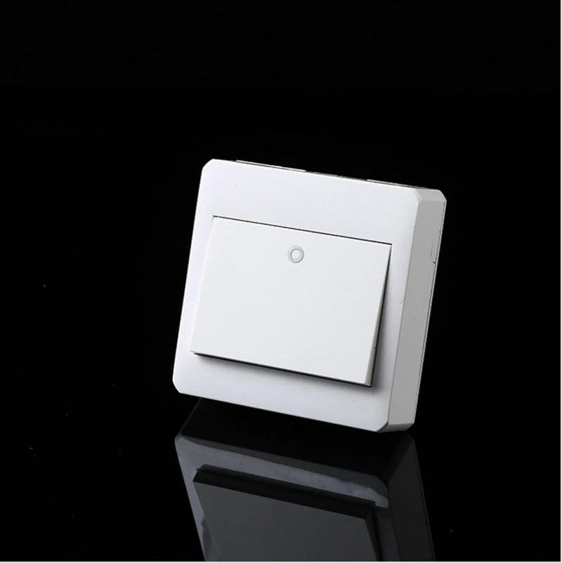 

Free Shipping, Surface Mounted Type Wall Switch 1 Gang 2 Way Control,PC fireproof frame.