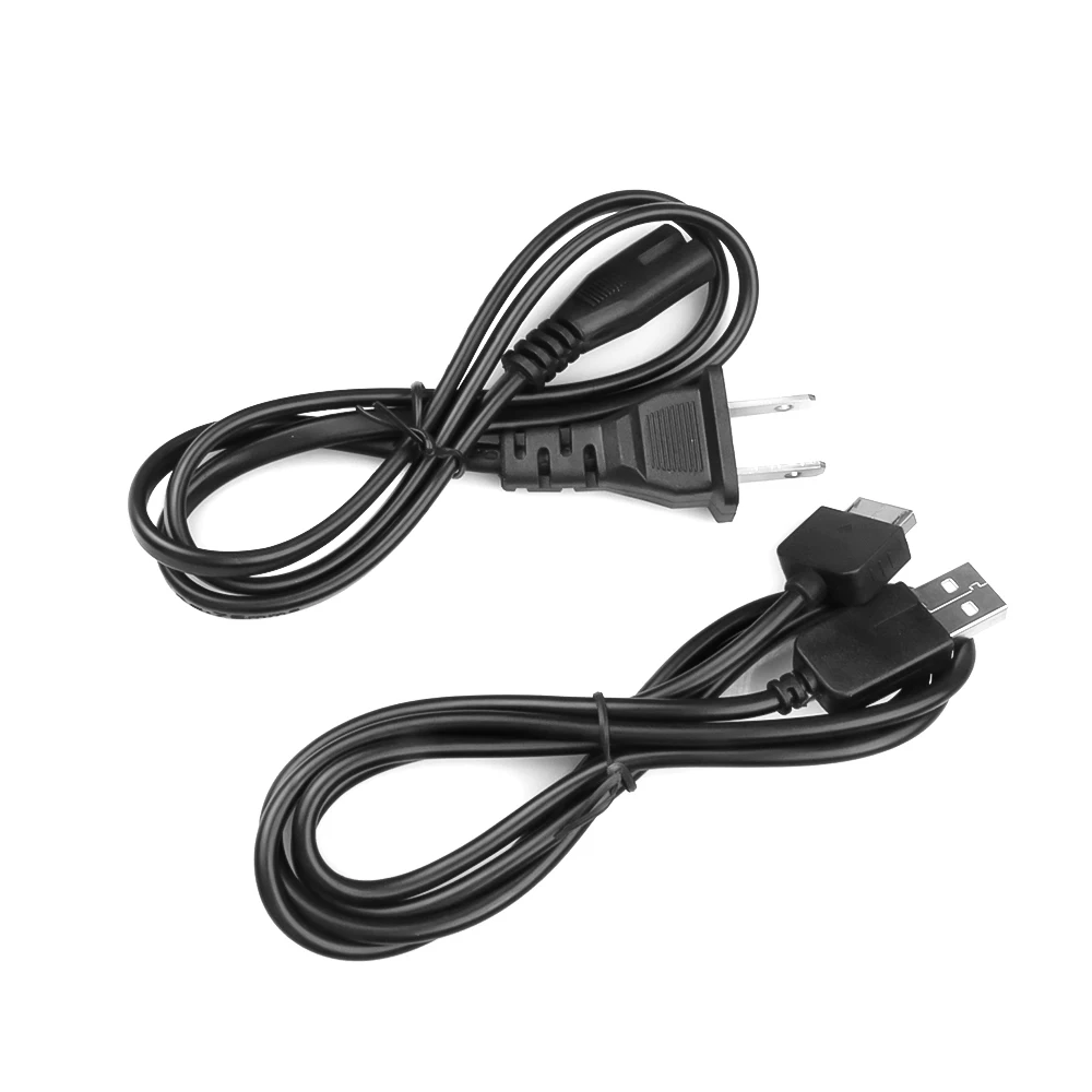 KEBIDU домашнее настенное зарядное устройство ЕС штекер питания адаптер переменного тока+ USB кабель для зарядки данных Шнур для sony playstation Psvita высокое качество