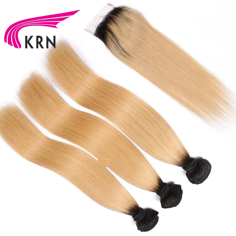 Human Hair Bundles With Closure