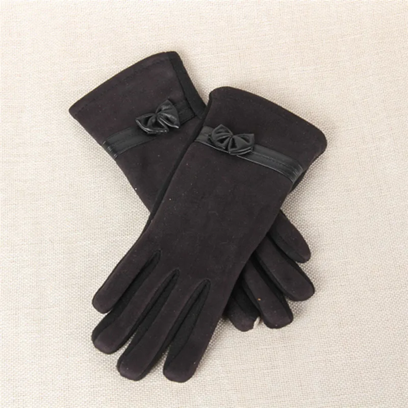 1Pair Winter Warm Screen Riding Drove Gloves for Women modis Hand Gloves guantes eldiven handschoenen 40FE1410
