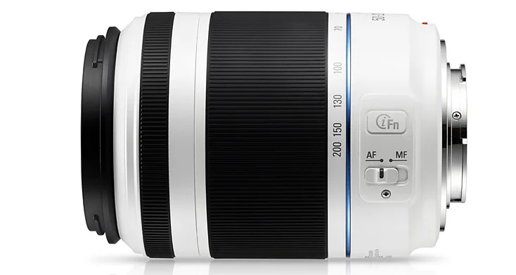 Черный/белый! NX 50-200 мм III f/4-5,6 ED OIS телеобъектив для samsung NX1000 NX1100 NX2000 NX3000 NX200 NX210 NX300m NX3300 NX1