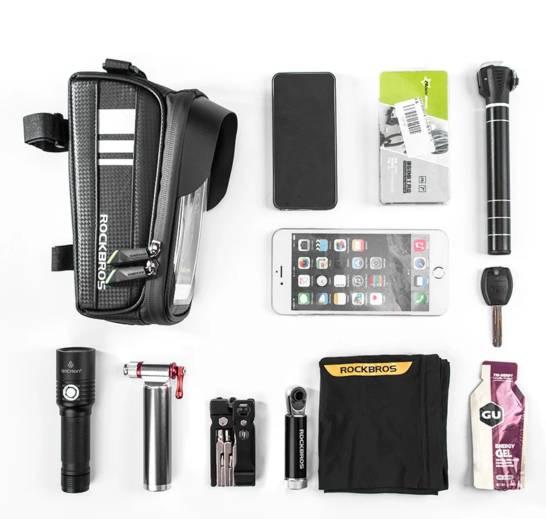 Top ROCKBROS Waterproof Bicycle Frame Bags Cycling Touch Screen Top Tube Bags Bike Handlebar Front Phone Case Holder Bags 6.0 Inch 13 Top ROCKBROS Waterproof Bicycle Frame Bags Cycling Touch Screen Top Tube Bags Bike Handlebar Front Phone Case Holder Bags 6.0 Inch 13
