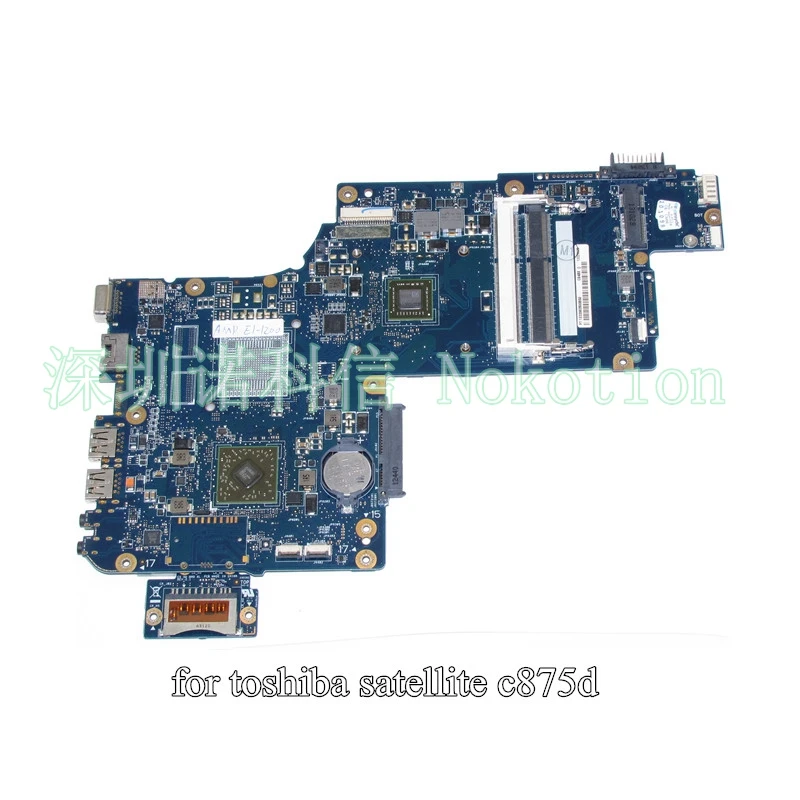 H000043630 для toshiba Satellite C875 C875D материнская плата ноутбука 17 3 дюйма CPU бортовой |