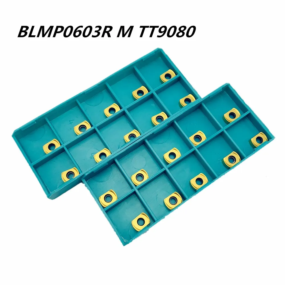 

Tungsten Carbide BLMP0603R M TT9080 Carbide Insert Metal Turning Blade Machine Milling Tool Stainless Steel Milling Cutter