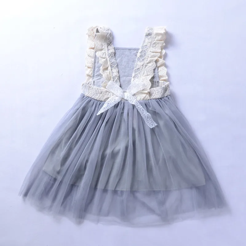 

DFXD Fashion 2018 Summer Baby Girl Clothes Princess Dress Sleeveless A-line Girl Dresses England Style Kids Girl Holiday Dress