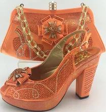 2017 Luxury Shoes And Bag Set For Women African Style Shoes And Matching Bag Set Italy High Quality Shoes And Bag Set ME3315