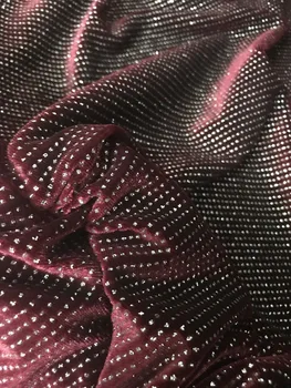 

Nigerian Embroidery Tulle French Lace african French Lace Fabric S-111528 High Quality with Sequins