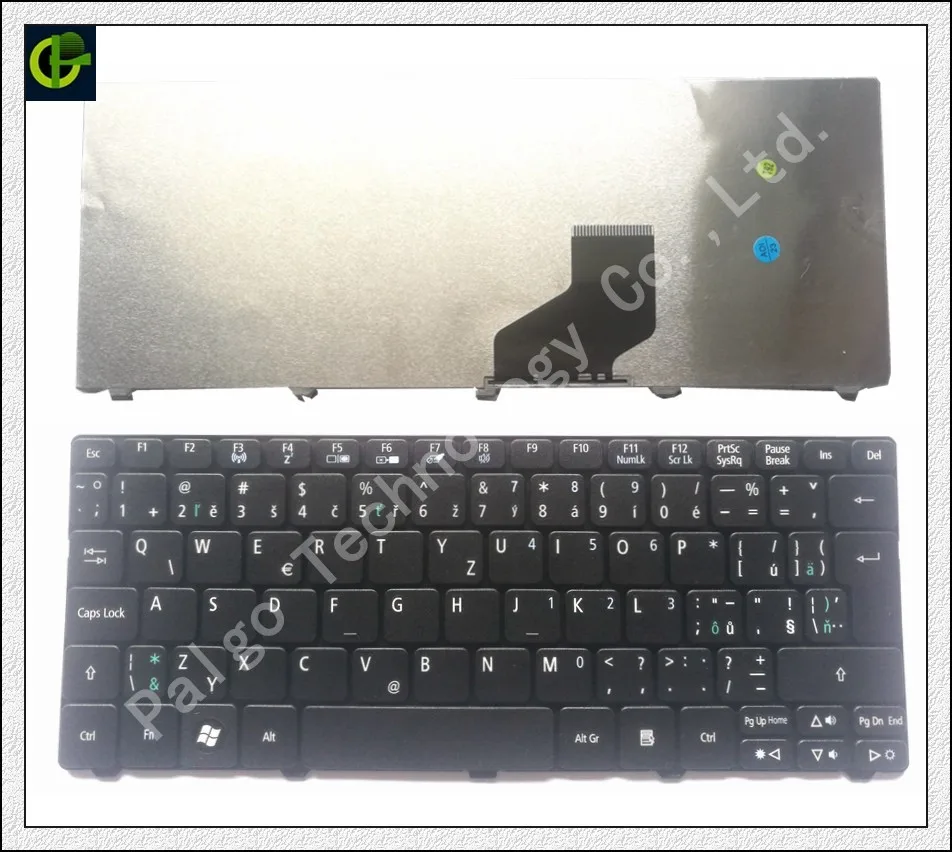

Czech Keyboard for Gateway Mini LT21 LT25 LT27 LT28 LT2100 LT32 Packard Bell Dot SPT SE 723 SE2 S-E3 CZ fit Slovakia SK laptop
