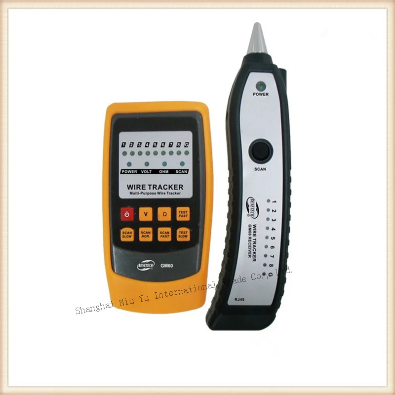 Hot Wire Tracker And Line Finder meter Led display Cable Tester Detector Home & Garden Testing