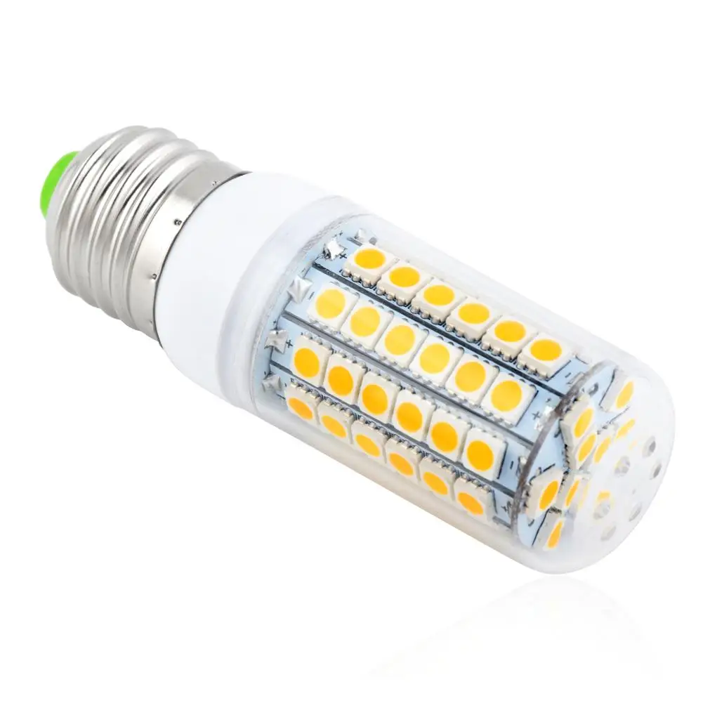 Светодиодные лампы E14 B22 GU10 G9 E27 SMD 5050 для наружного освещения с крышкой уличная