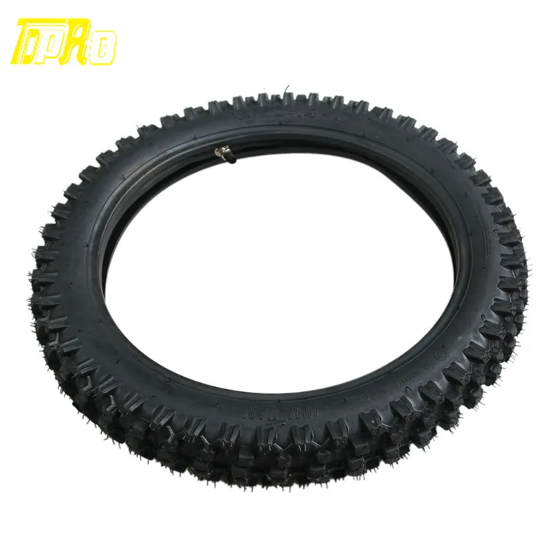 2.50 X 14 60/10014 Front Knobby Tire Tyre Tube For Honda Yamaha Pit