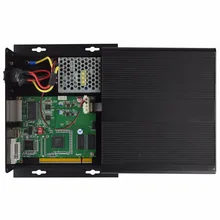 AMS-LCB300 Linsn внешний Отправитель коробка для установки полноцветный светодиодный дисплей отправка карты Linsn TS802D с яркостью