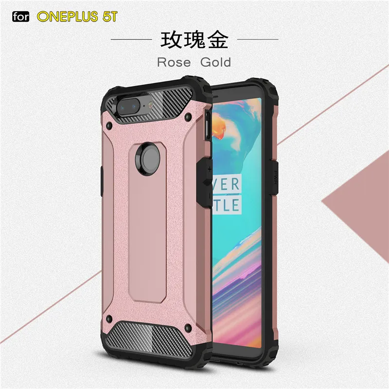 MLLSE Strong Hybrid Tough Shockproof Armor Phone Back Case For OnePlus 5 A5000 1+5T A5010 Hard Rugged Impact Cover Fundas Coque (17)