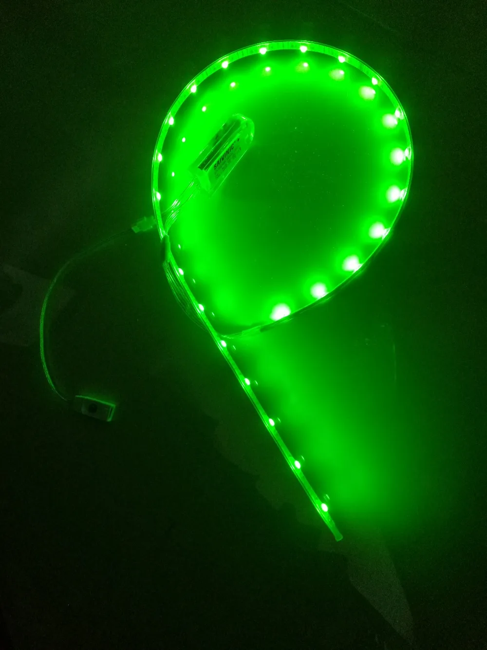 Waterproof Led String Light Usb Charging Rechargeable Battery Powered 3v Smd3528 Rgb 60cm 24 Led ...